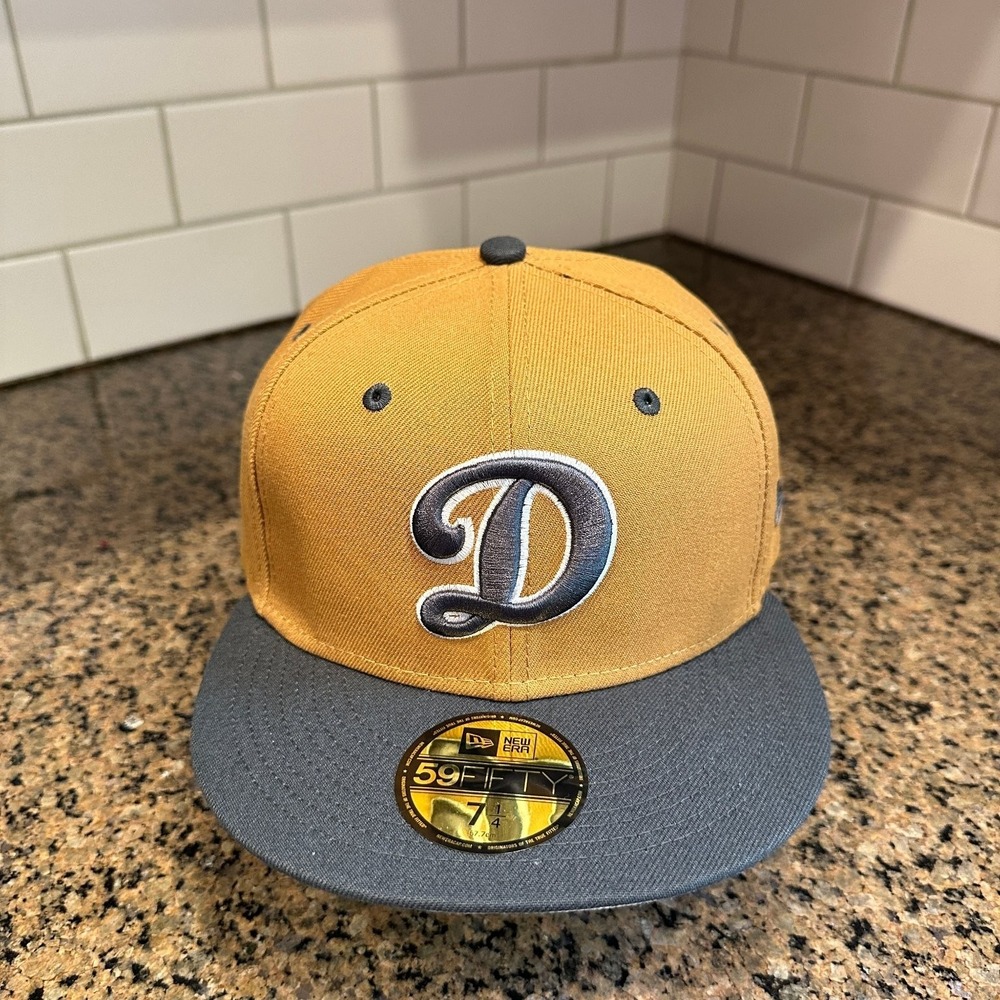 Los Angeles Dodgers Script Logo New Era 59FIFTY Fitted Size 7 1/4 MLB New